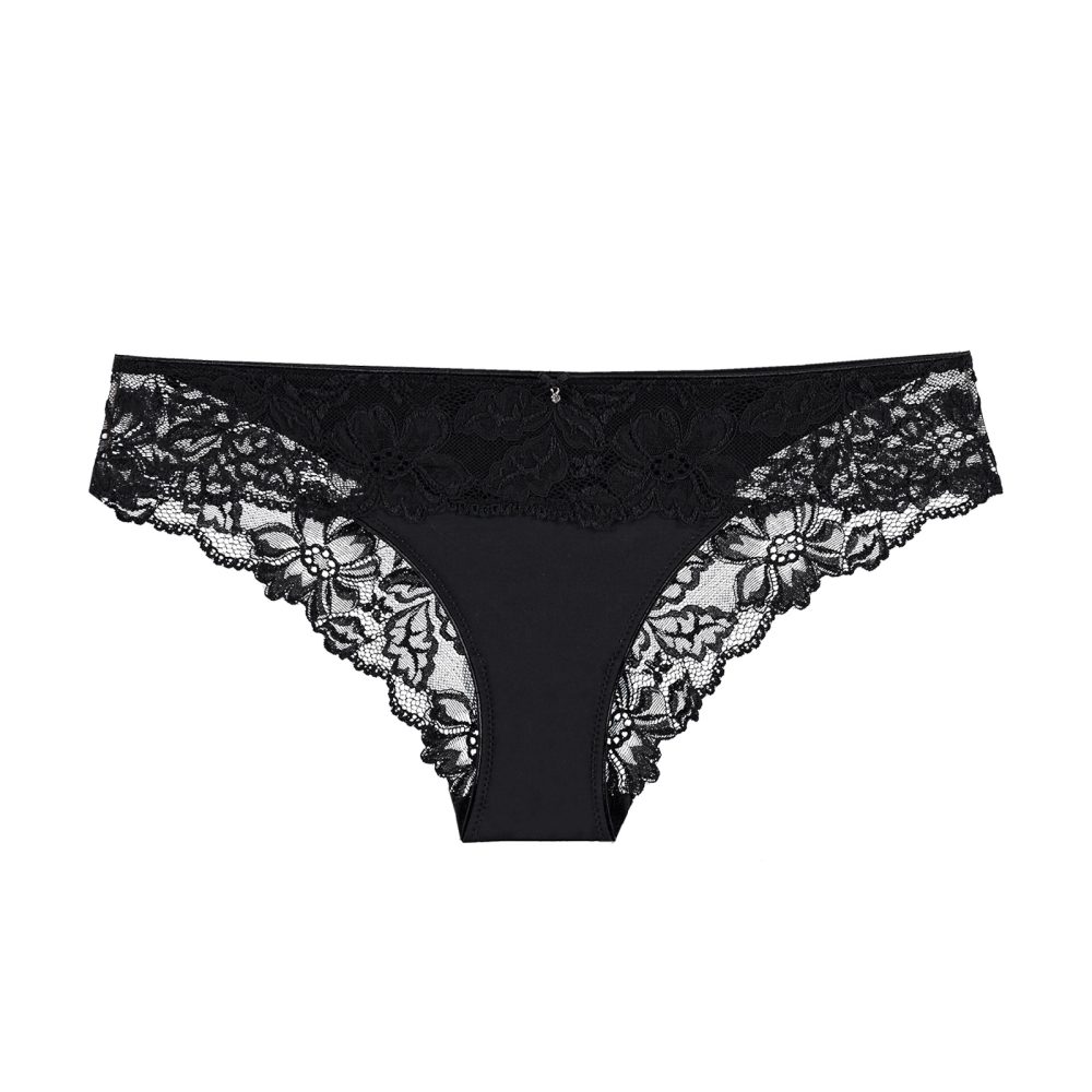 Luxury Desire Slip in schwarz