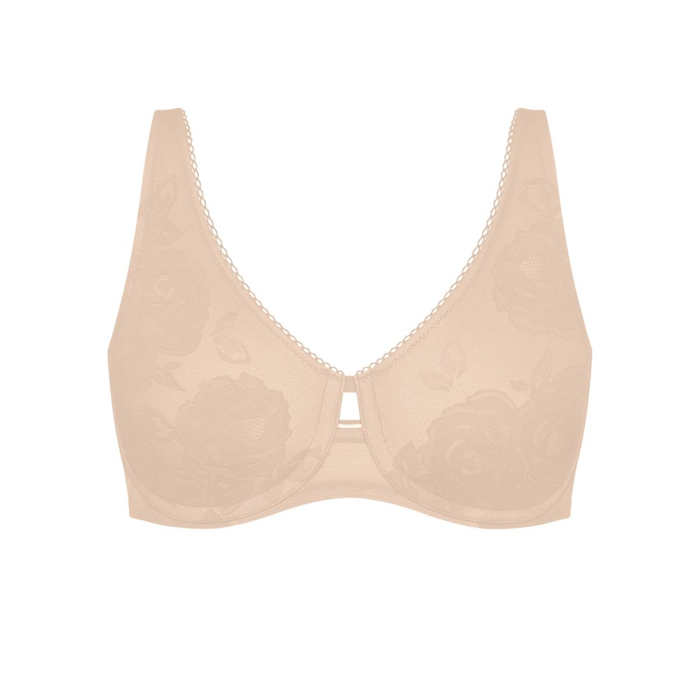 Wild Rose Sensation BH mit Bügel, ungefüttert in beige