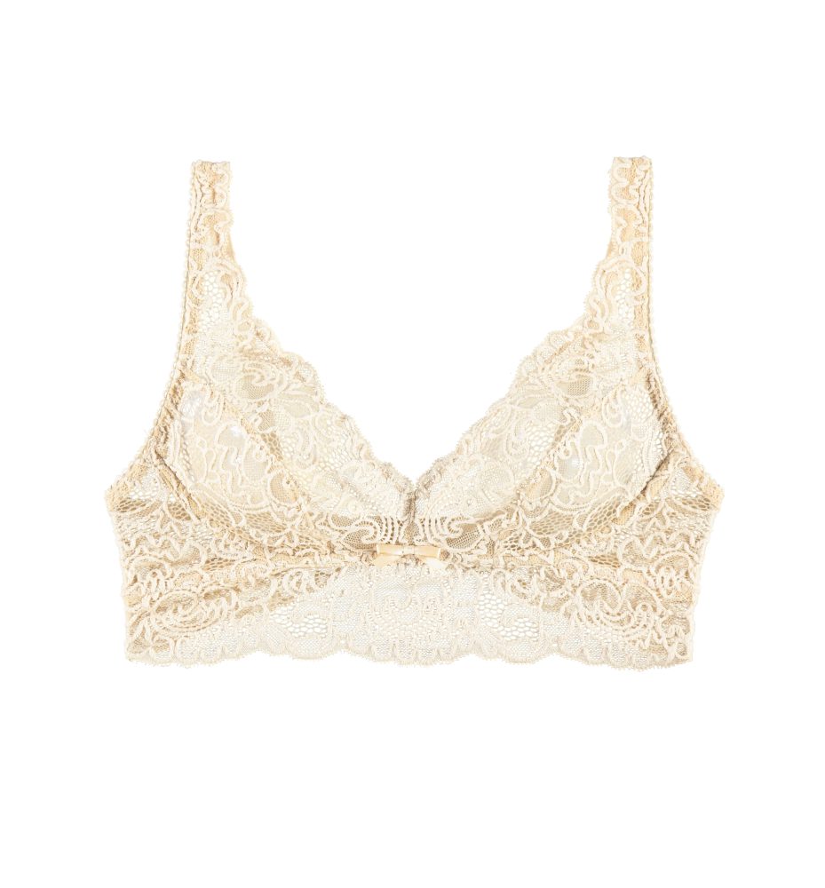 Fenelle BH ohne Bügel, ungefüttert in beige