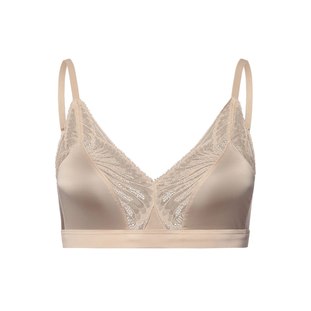 Lilith BH ohne Bügel, ungefüttert in beige