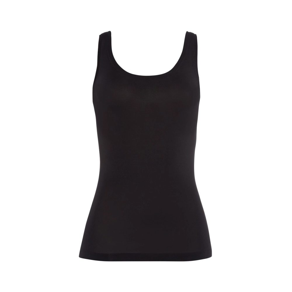 Touch Feeling Tanktop in schwarz
