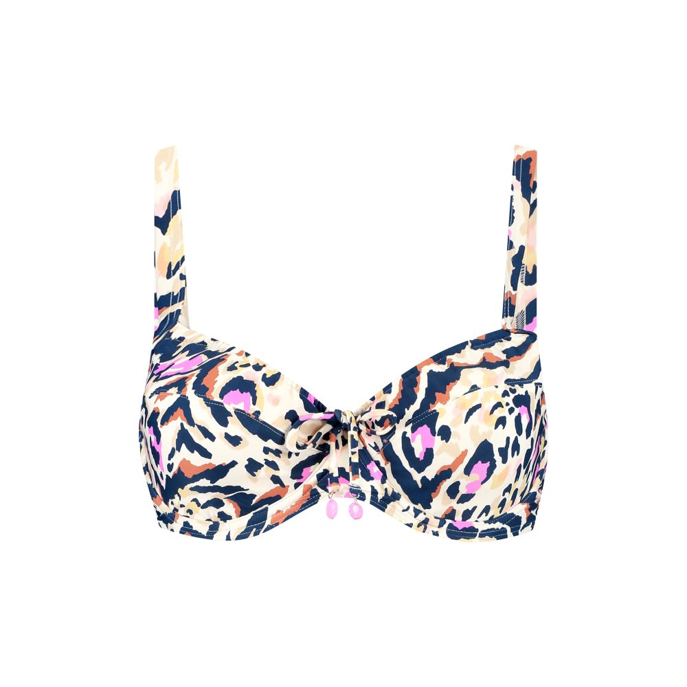 Wildlife Bikini Top mit Bügel ungefüttert in bunt