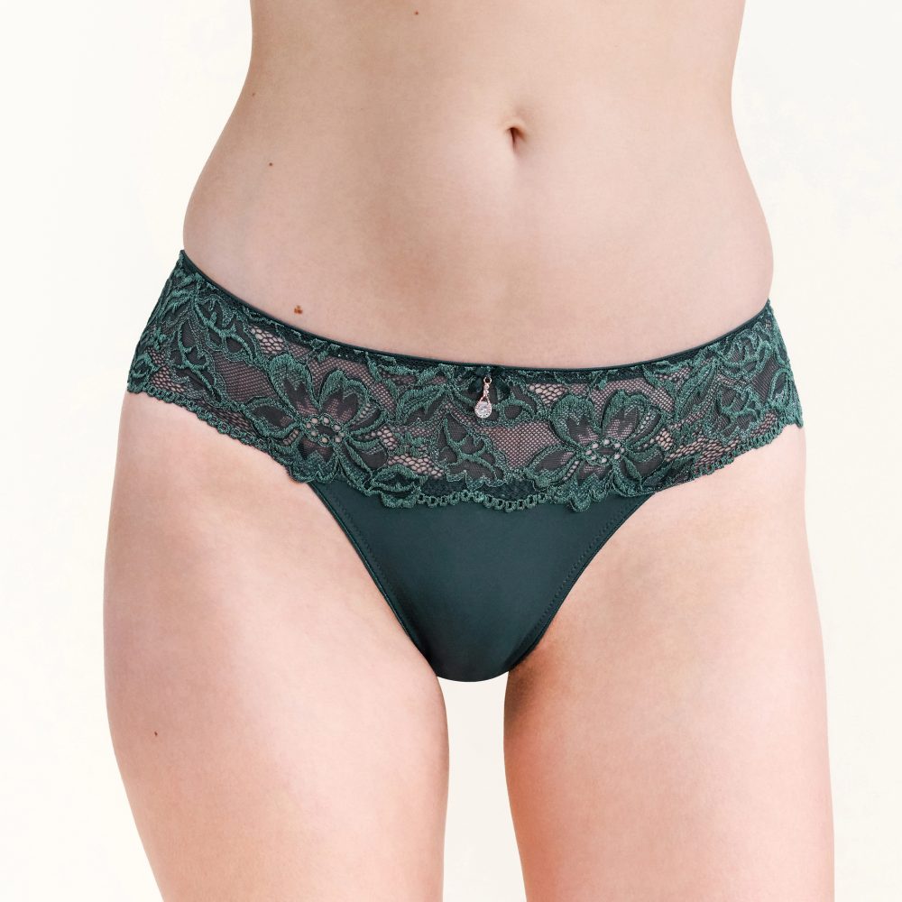 Luxury Desire Slip in grün