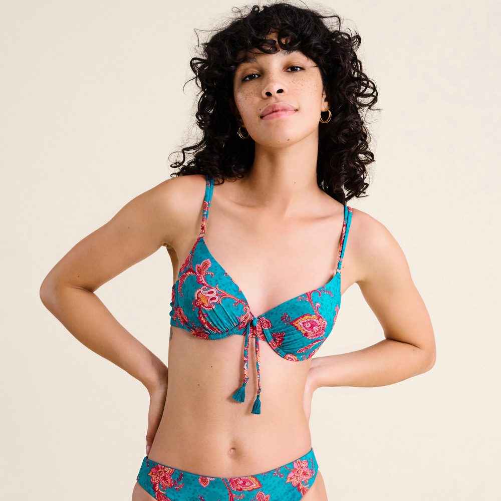 Alice Bikini Top mit Bügel gefüttert in grün