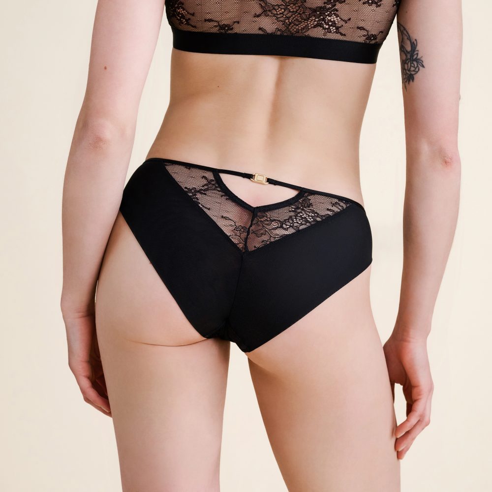 Belicia Slip in schwarz