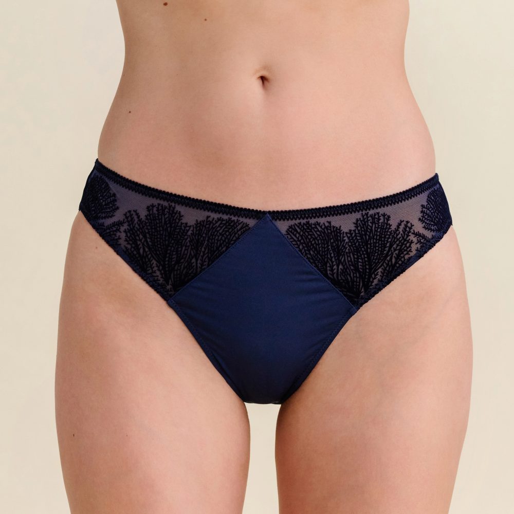 Belva Slip in blau