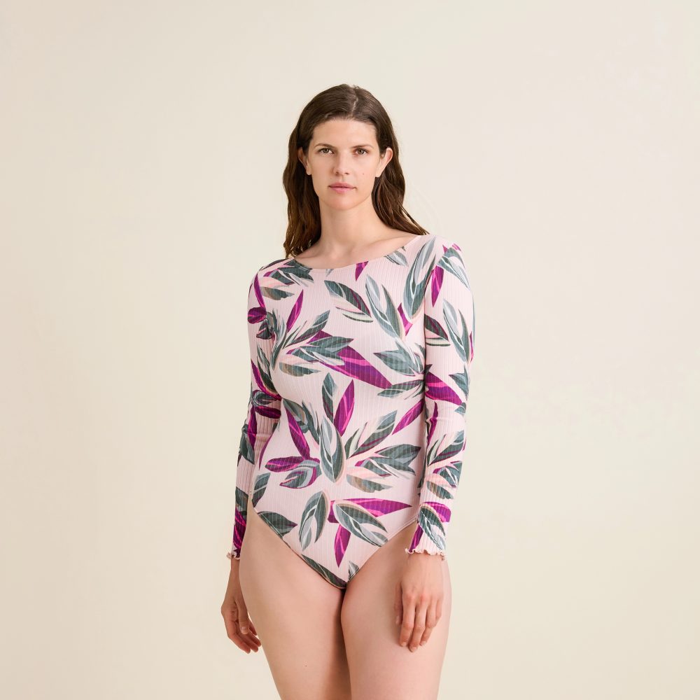 Benina Body langarm in rosa
