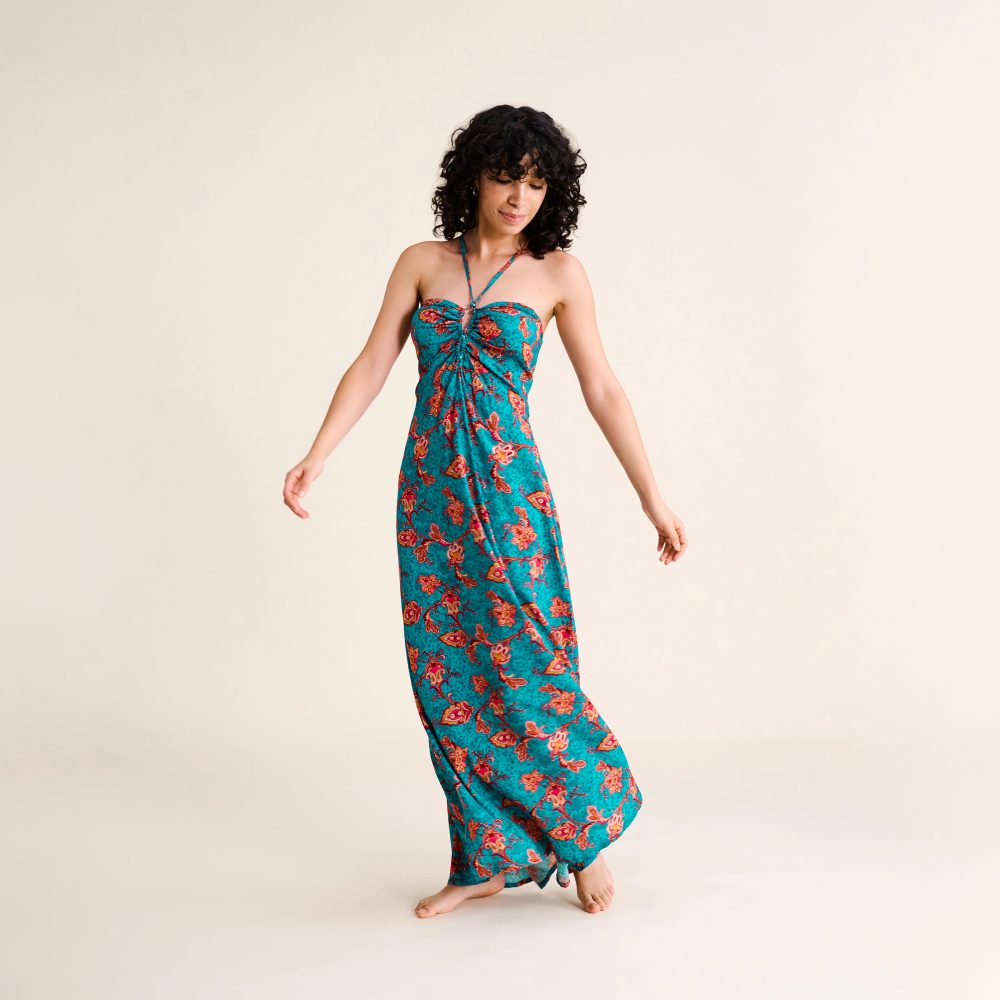 Alice Kleid lang in grün