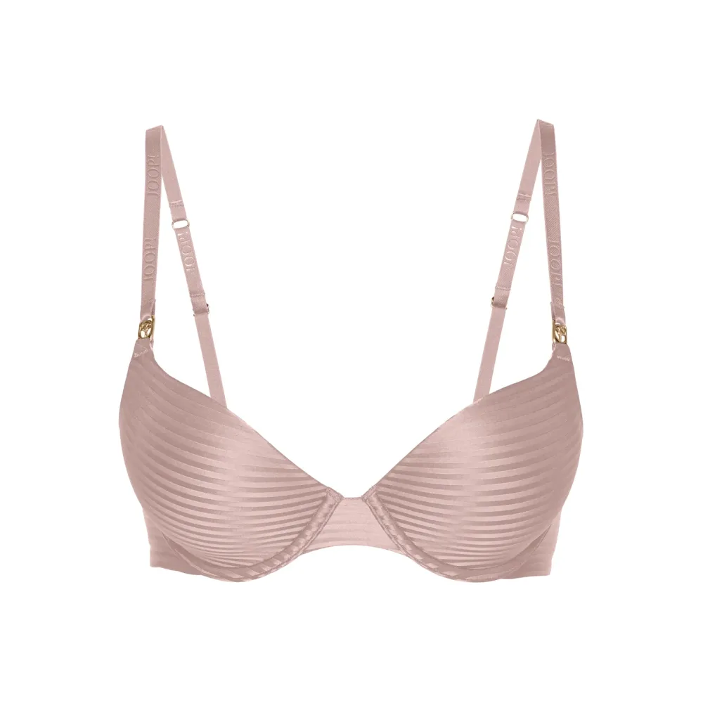 Glam BH mit Bügel, gefüttert in rosa
