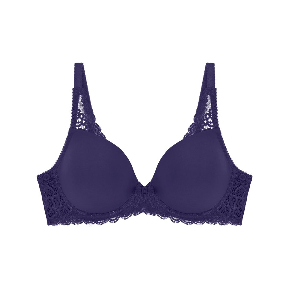 Amourette Spotlight BH mit Bügel, gefüttert in blau