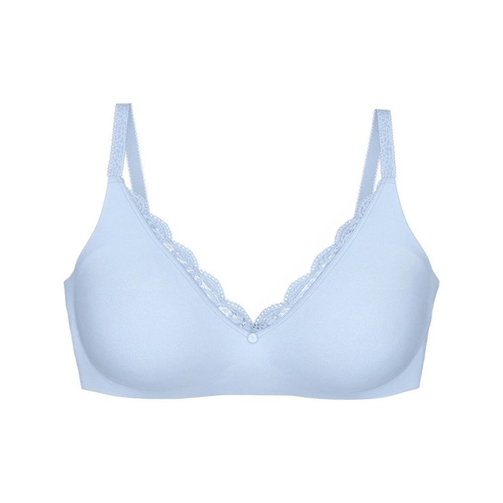 Amourette BH ohne Bügel, ungefüttert in blau