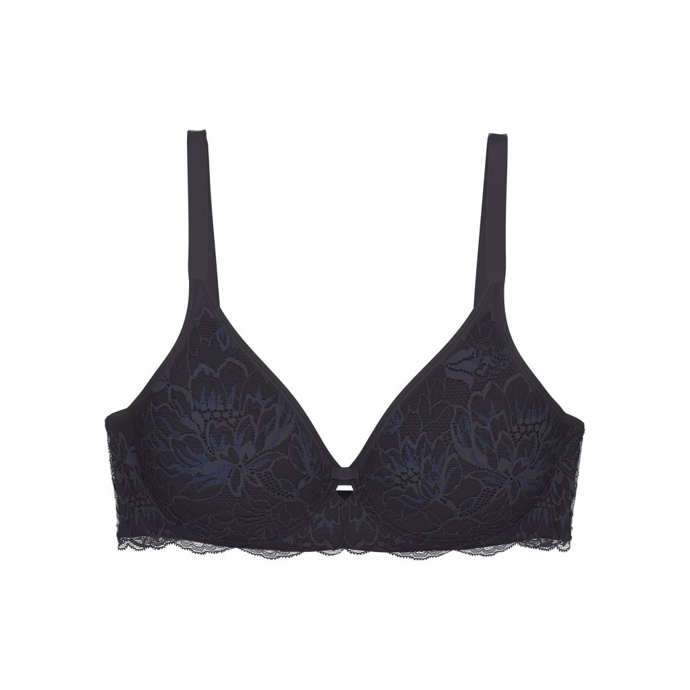 Amourette Charm BH mit Bügel, ungefüttert in blau