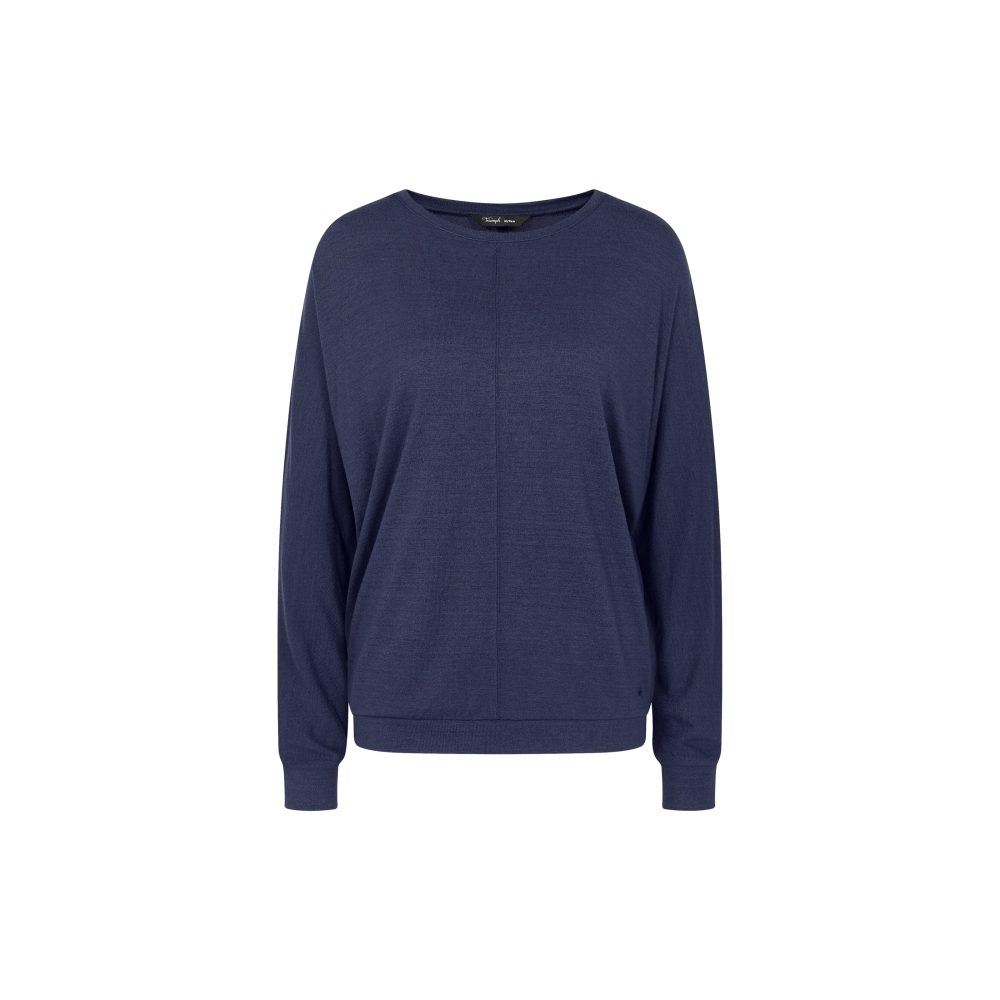 Cozy Comfort Pullover in blau