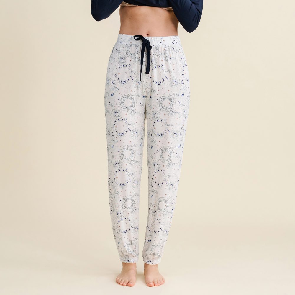 Bahira Pyjama Unterteil in weiss