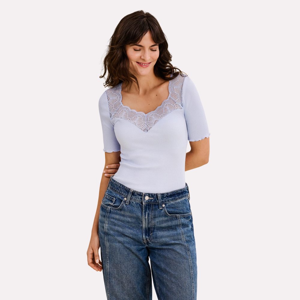 Coleen Shirt Kurzarm in blau
