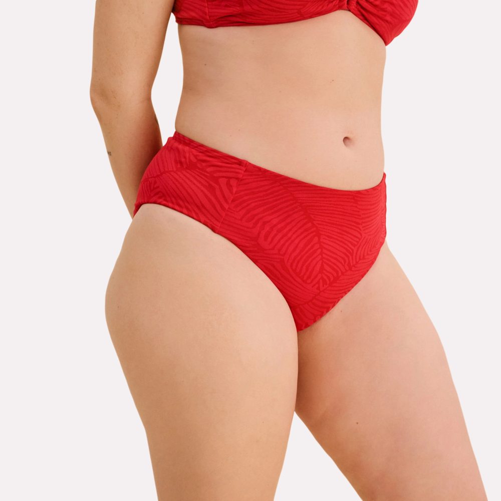 Charlize Bikini Regular Slip in rot