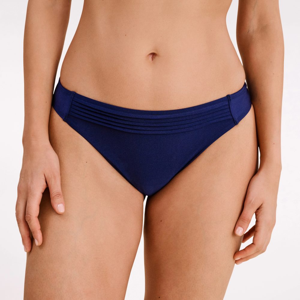 Crystal Bikini Regular Slip in blau