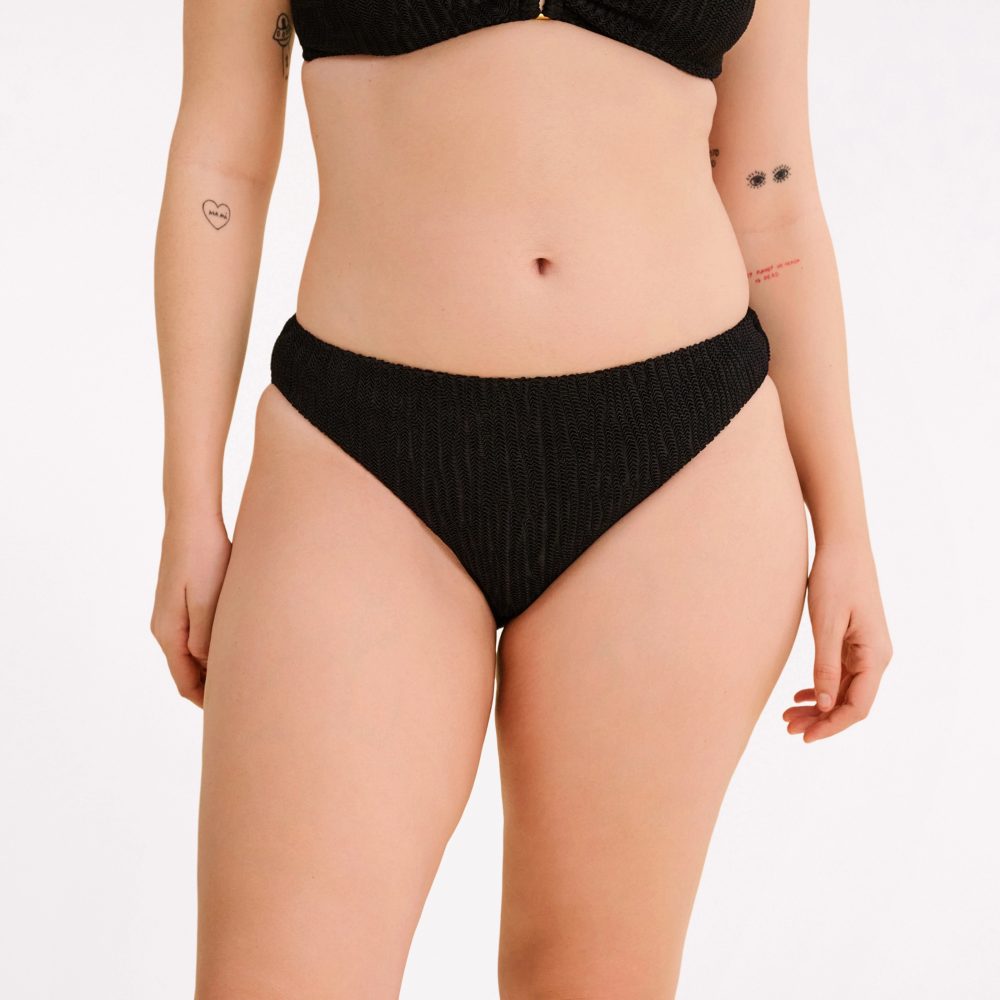 Candice Bikini Regular Slip in schwarz