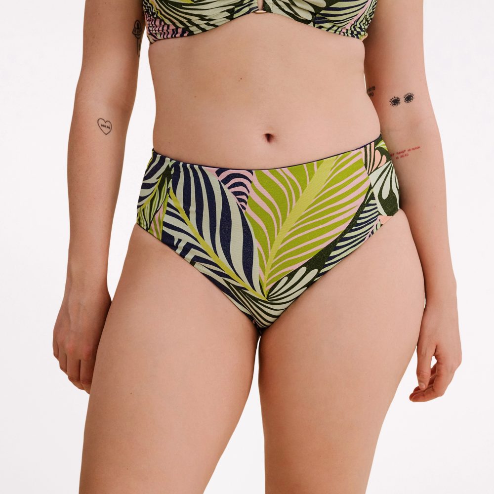 Courtney Bikini Regular Slip in grün