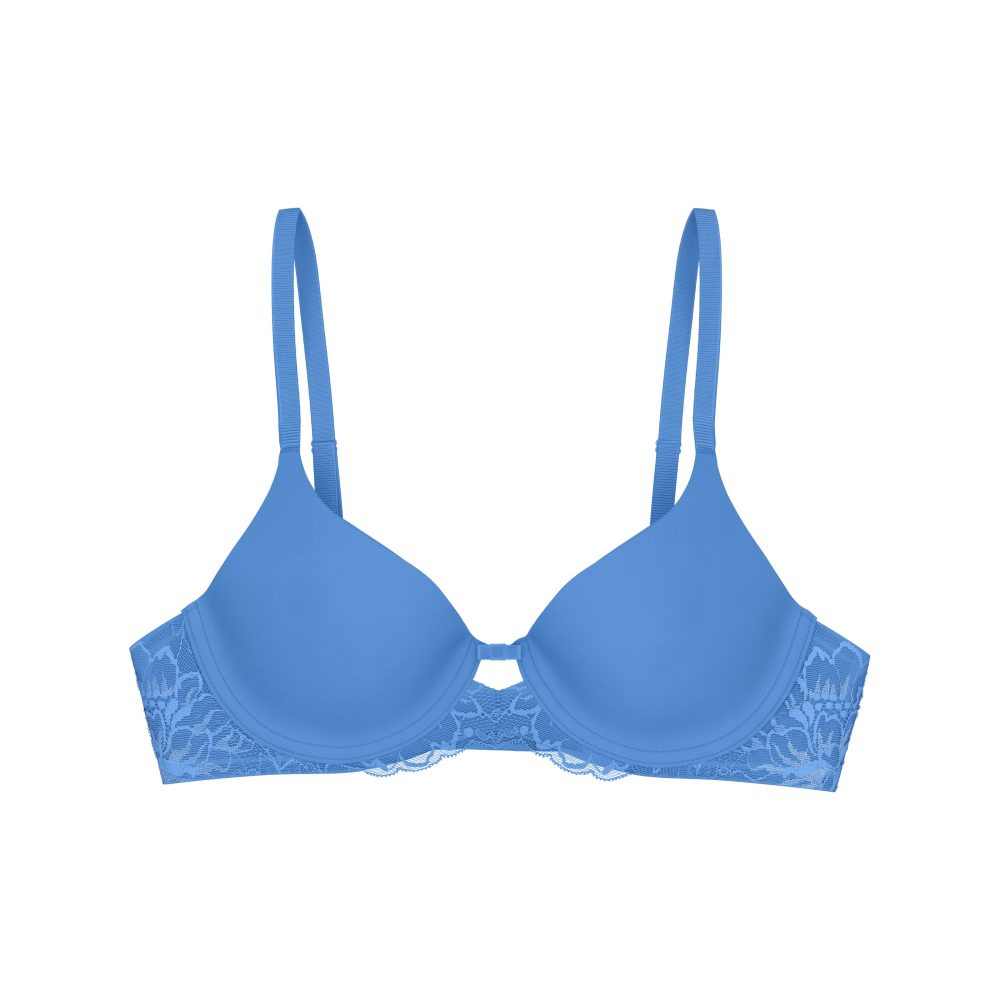 Amourette Charm BH mit Bügel, gefüttert in blau
