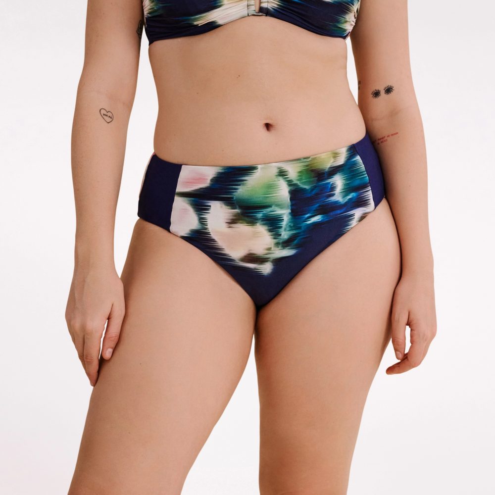 Carlotta Bikini Regular Slip in blau
