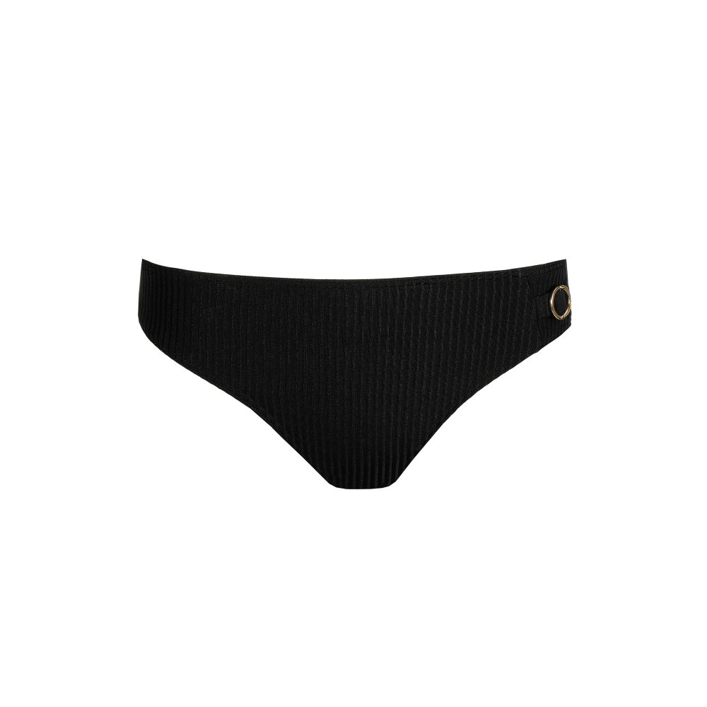 Delray Bikini Regular Slip in schwarz