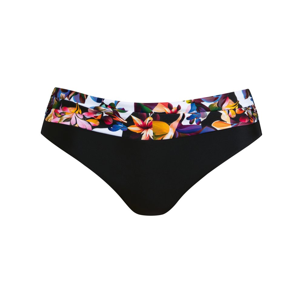 Tropical Opulence Bikini Regular Slip in weiss