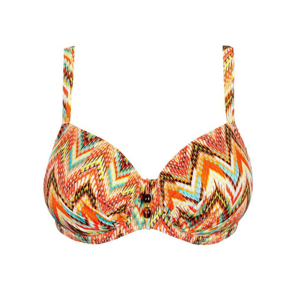 Tubou Bikini Top mit Bügel ungefüttert in bunt