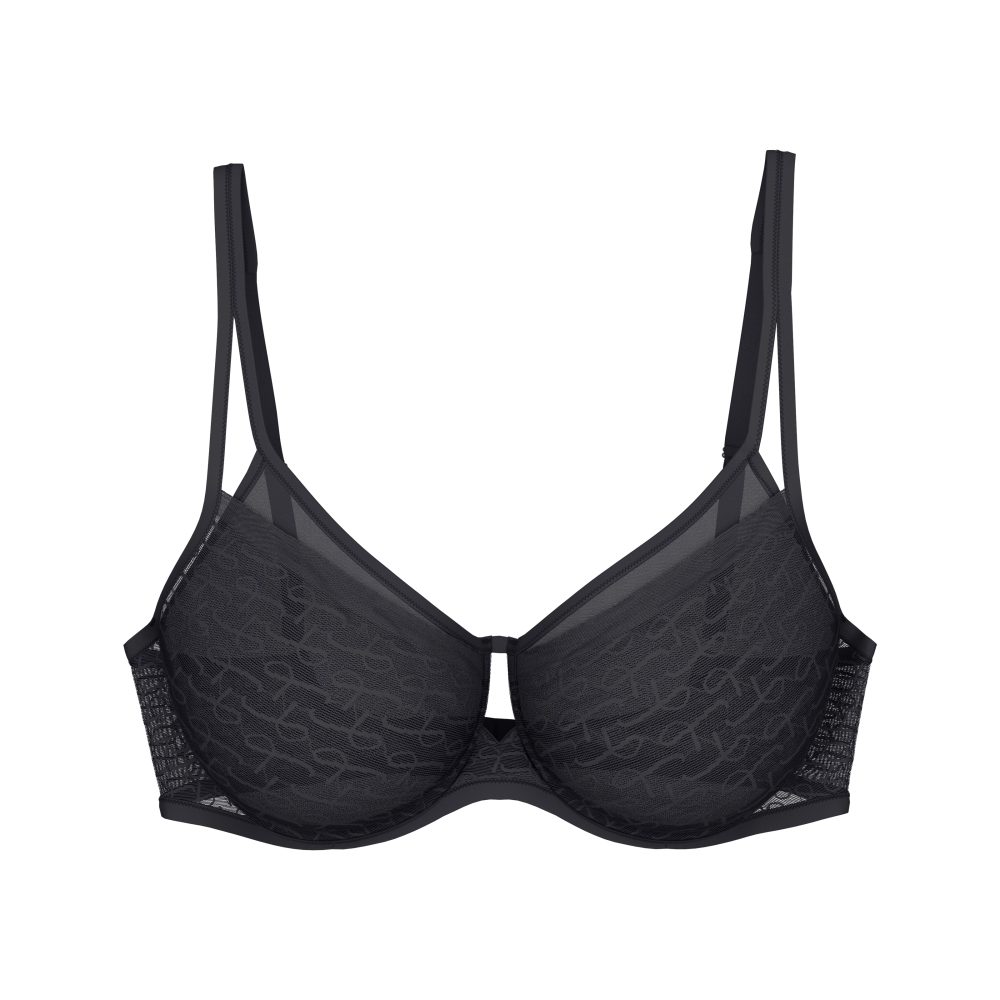 Triumph Signature Sheer BH mit Bügel, ungefüttert in schwarz