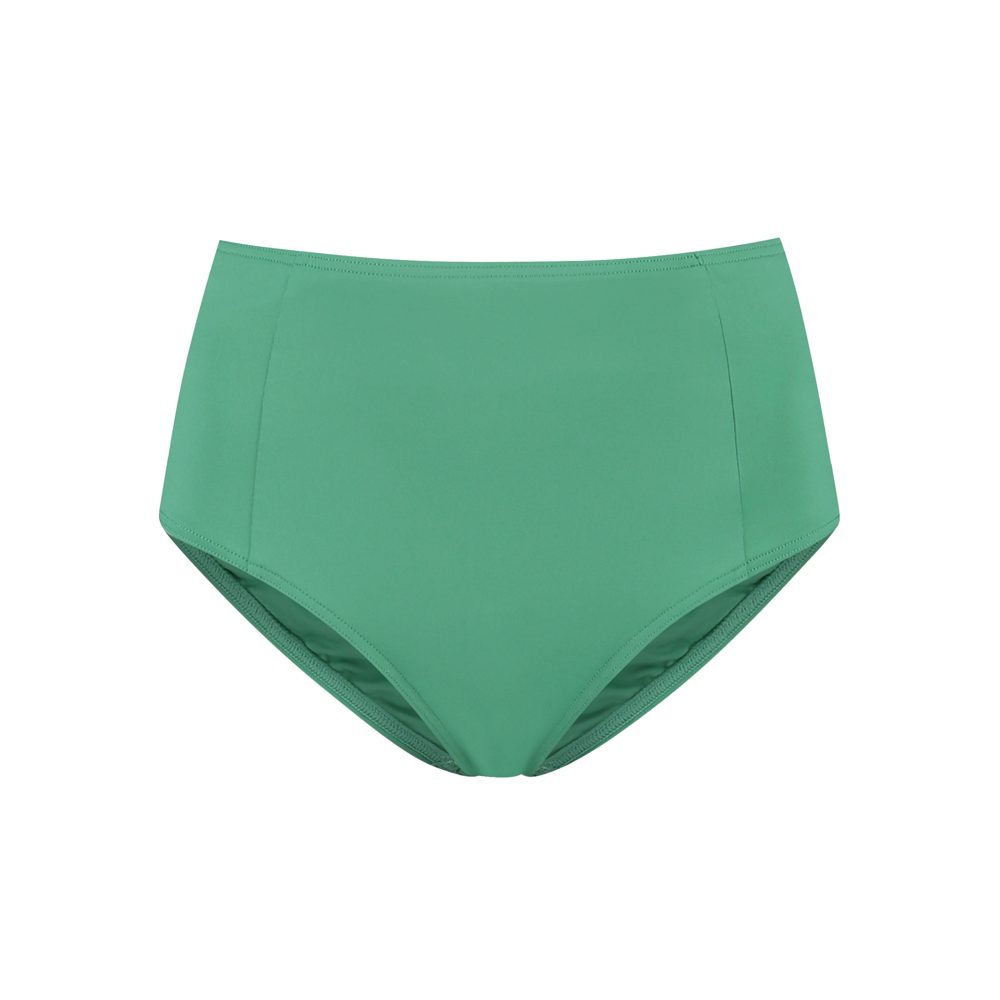 Green Oasis Bikini Panty Slip in grün