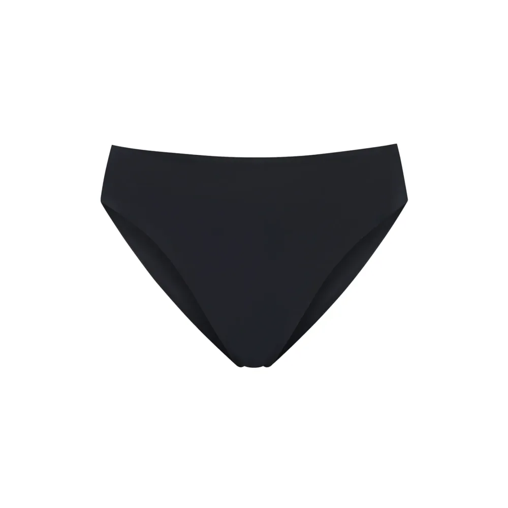 Femme Noir Bikini Regular Slip in schwarz