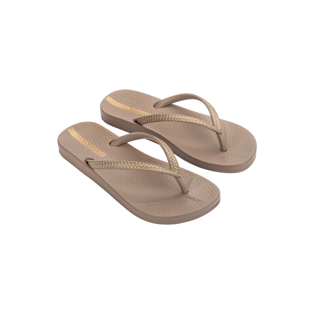Mesh X Strandschuhe in beige
