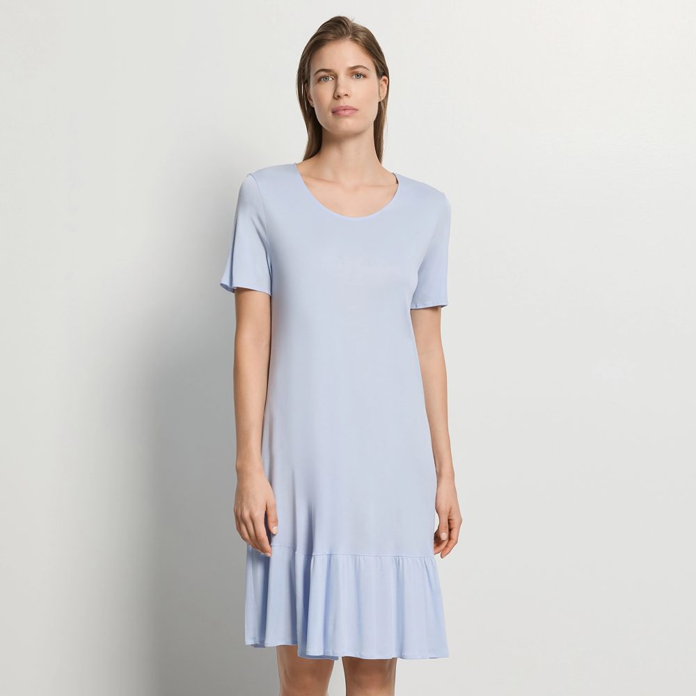 Isabella Nachthemd kurz in blau
