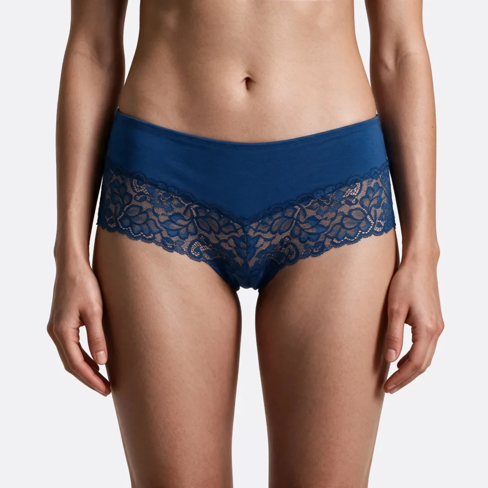 Cozy Beauty Panty in blau