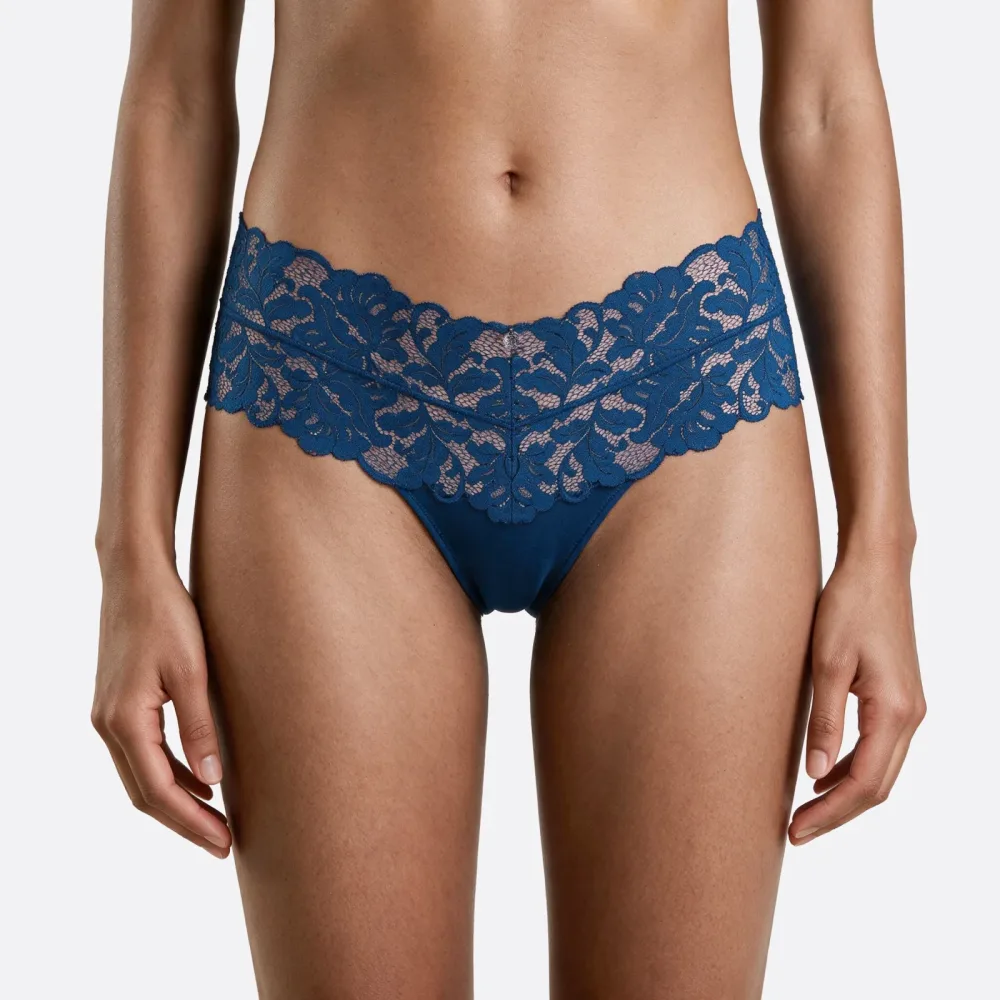 Reesa String in blau