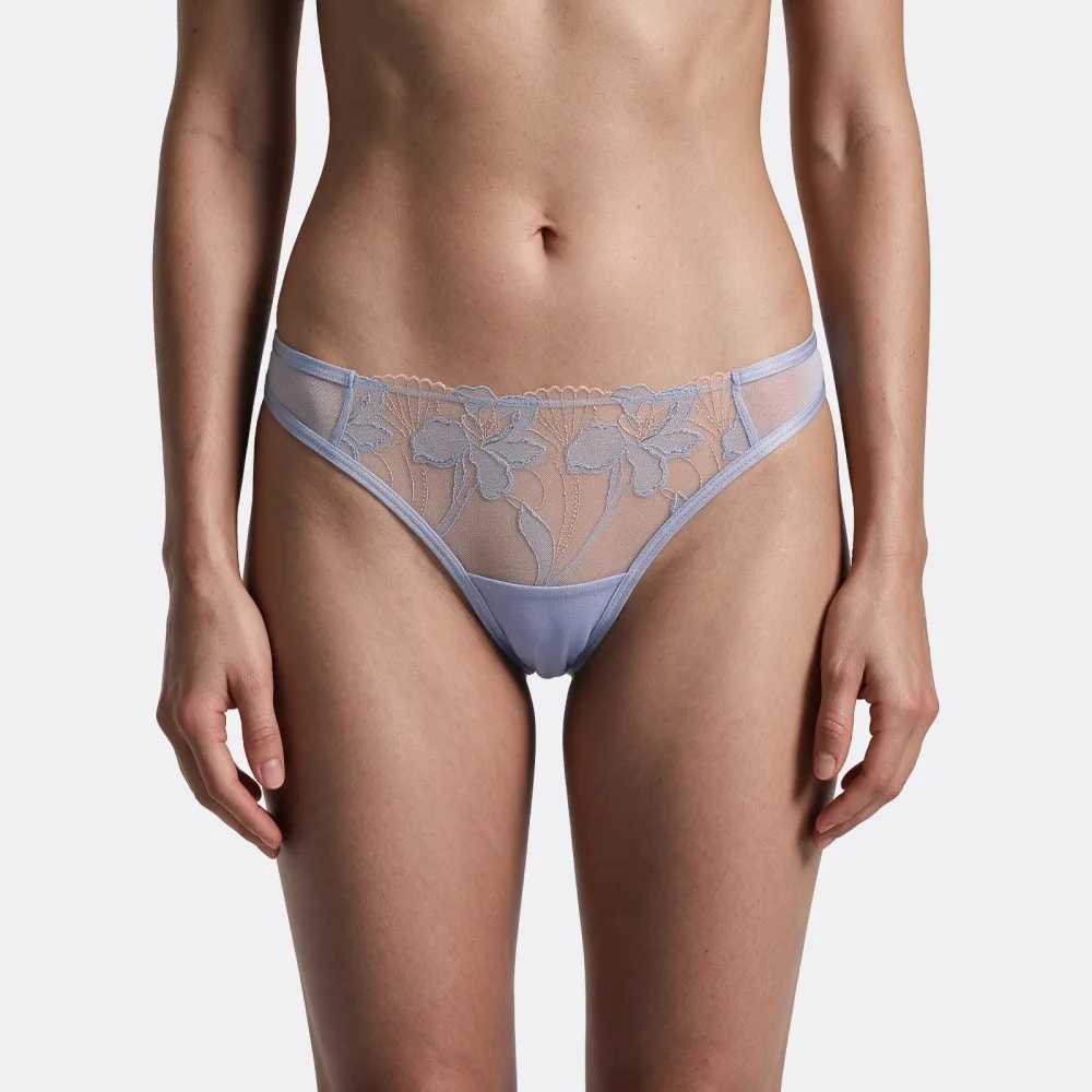 Dalie String in blau