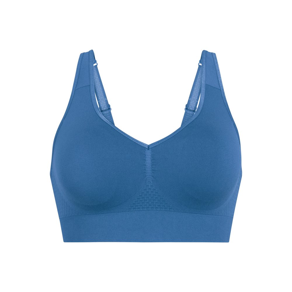 Lotta BH ohne Bügel, ungefüttert in blau