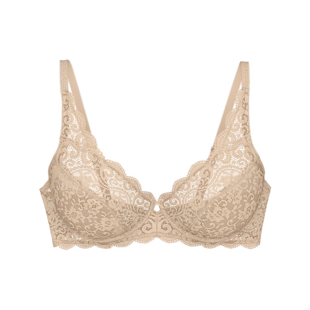 Amourette BH mit Bügel, ungefüttert in beige