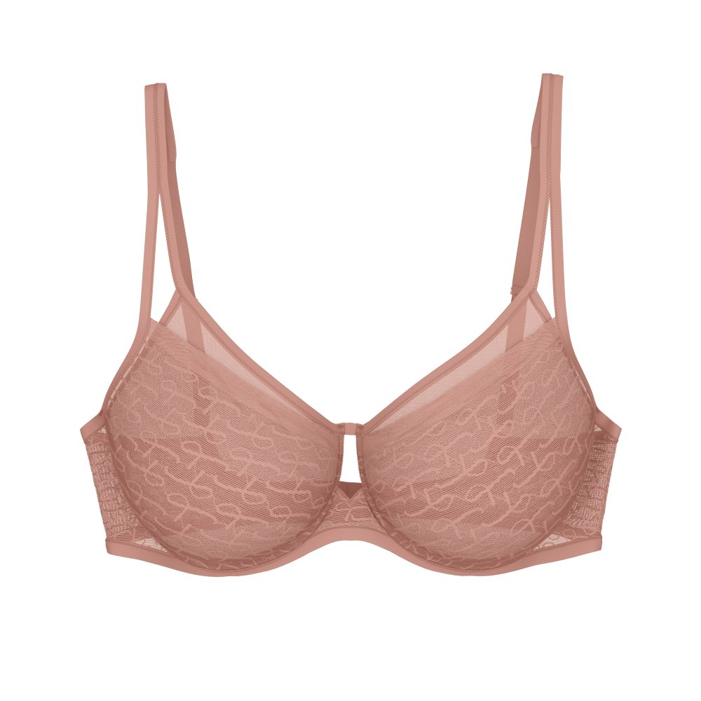 Bügel-bh, Wattiert Damen Taupe E/95