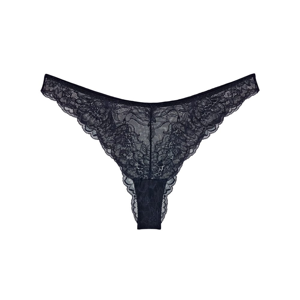 Amourette Charm String in schwarz