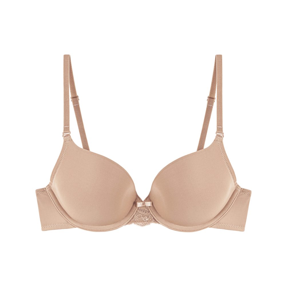 Lovely Micro BH mit Bügel, gefüttert in beige
