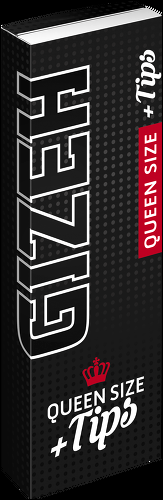 Gizeh Black Queen Size Papers + Tips (1 Stk)