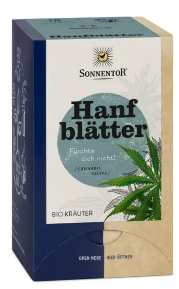 Sonnentor Hanfblätter Tee (18 Beutel)