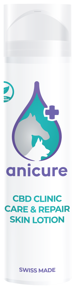 Swissvitals Anicure Hautlotion mit CBD für Tiere (200ml)