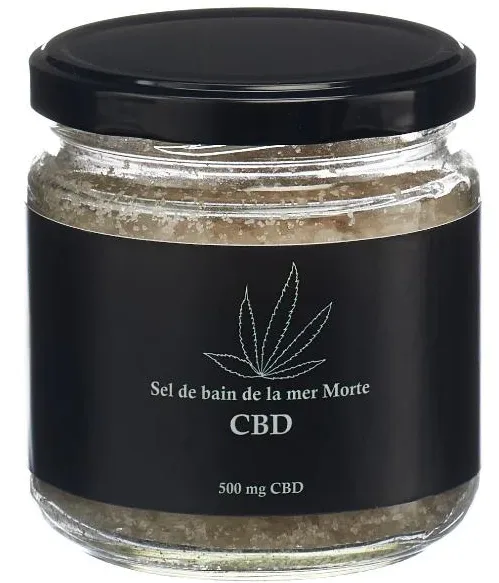 Swiss CannaMed CBD Badesalz vom Toten Meer (350g)