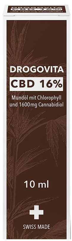 Drogovita CBD Mundöl 16% (10ml)