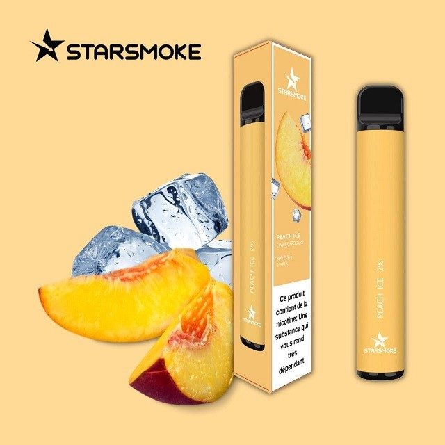 Starsmoke Peach Ice (800 Züge)