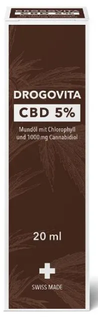 Drogovita CBD Mundöl 5% (20ml)