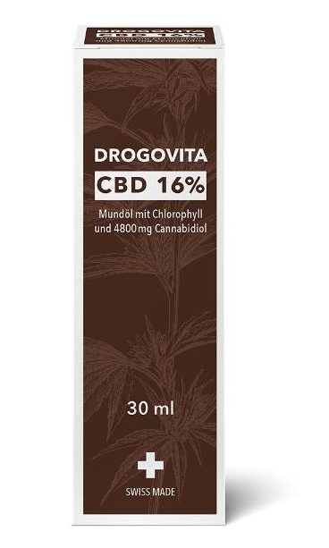 Drogovita CBD Mundöl 16% (30ml)