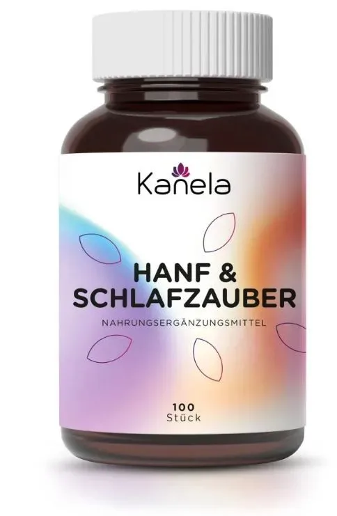 Kanela Hanf & Schlafzauber Kapseln (100 Stk)